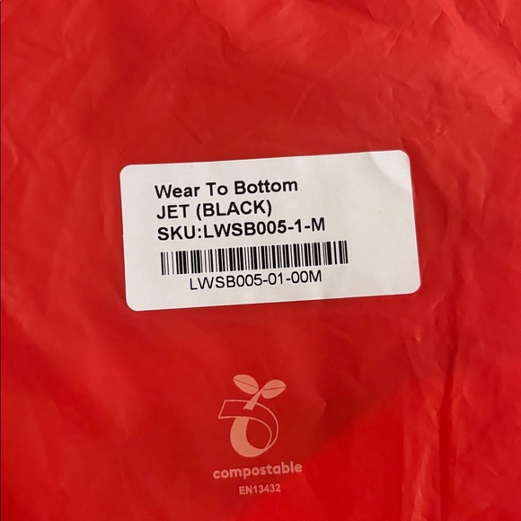 Left on Friday Wear to Bottom Jet Black NWT - Picture 5 of 5